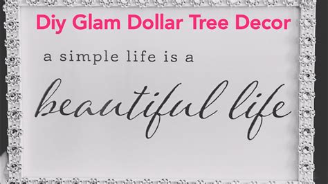 diy dollar tree wall decor glam budget friendly silver