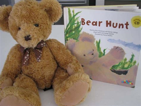 teddy bear hunt learning  kids