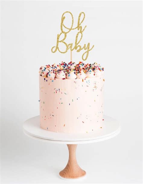 baby shower cake topper personalized baby cake topper etsy