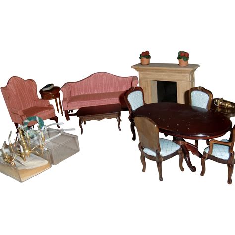 vintage dollhouse furniture  pieces  susansdollsandantiques  ruby lane