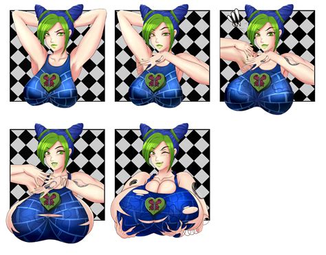 Jolyne Cujoh By Mkonstantinov Body Inflation Super Smash Brothers