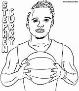 Curry Steph sketch template