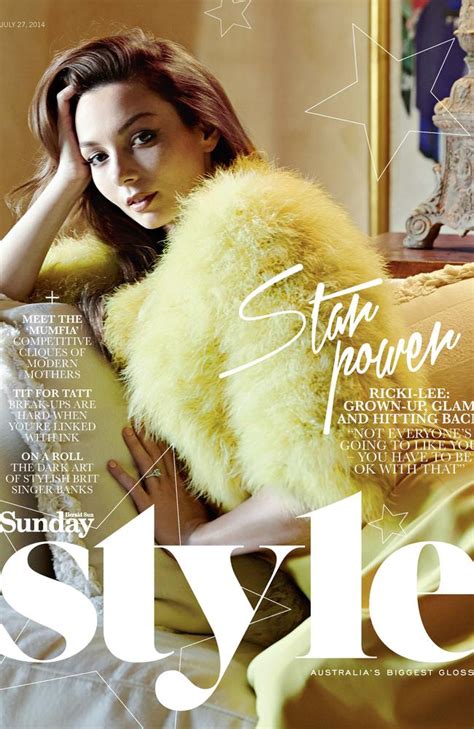 Ricki Lee Bares All In First Nude Shoot For Sunday Style
