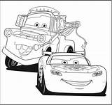 Coloring Pages Mcqueen Lightning Print Color sketch template