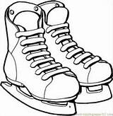 Skate Hockey Coloring Getcolorings Search sketch template
