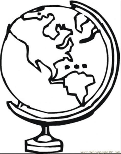 world globe coloring pages coloring home