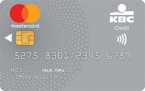 op zoek naar een kredietkaart van visa kbc bank verzekering