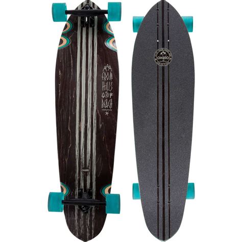 oxelo classic longboard blue decathlon