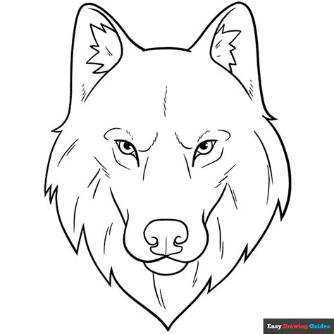 detailed wolf coloring pages
