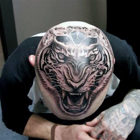 100 Head Tattoos For Men Masculine Ink Design Ideas