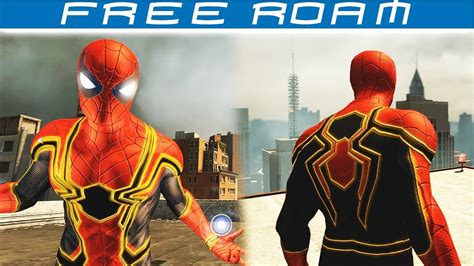 spider man homecoming iron spider suit free roam tasm 2 mod youtube