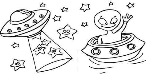 cool outer space ufo coloring pages  kids coloring pages
