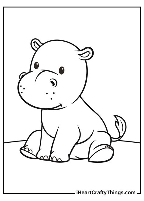 printable baby animals coloring pages updated