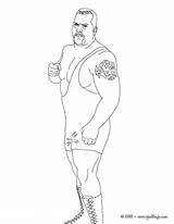 Coloring Pages Wwe Sting Colouring Wrestling Wrestler Related sketch template