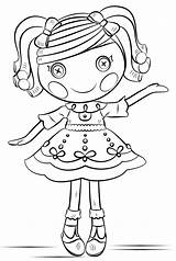 Lalaloopsy Dibujos Kolorowanki Mermaid Sonriendo Colorare Kolorowanka Disegni Druku Rysunki Rysunek sketch template