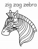 Coloring Pages Zigzag Getcolorings Zig Zag Awesome sketch template
