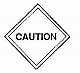 Caution Clipart Sign Traffic Construction Signs Coloring Road Pages Warning Party Lds Mormon Board Digger Cliparts Signals Gif Clipartbest Library sketch template