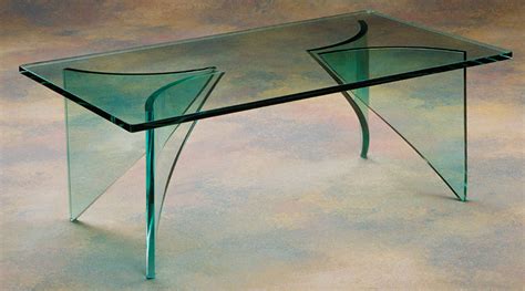 Glass Coffee Table Sails 4 Marc Konys Glass Design