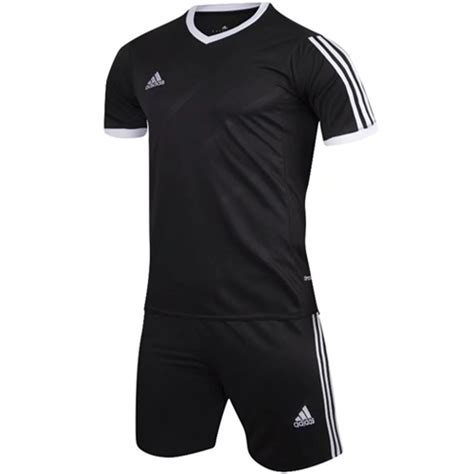 customize team black soccer jersey kitshirtshort cheap soccer