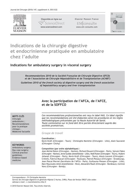 Cours Pathologie Chirurgicale Pdf