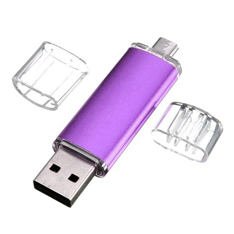gb usb memory stick otg micro usb flash drive mobile pc purple wi  ebay