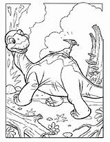 Coloring Land Before Pages Time Printable Dinosaur Kids Dinosaurs Print Colouring Littlefoot Color Sheets Ws Adult Cartoon Disney Azcoloring sketch template