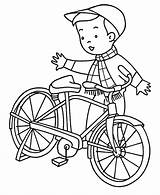 Riding Bike Coloring Library Girl Pages Kid Bikes Kids Clipart sketch template
