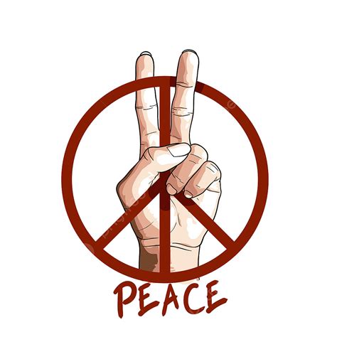 peace sign hand clipart transparent png hd hand  peace sign