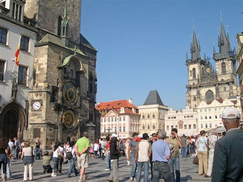 town square prague factbook pictures pictures czech republic