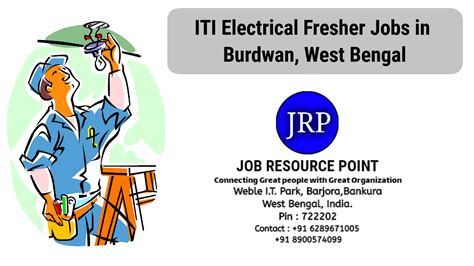 iti electrical fresher jobs  burdwan west bengal jrp
