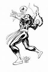 Iron Fist John Byrne Comic Marvel Book Drawing Choose Board sketch template