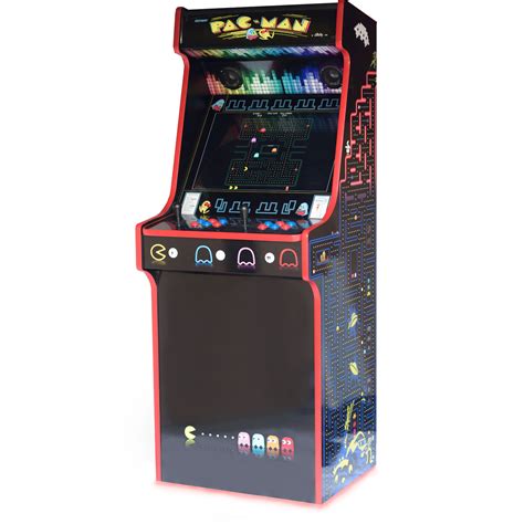 retro upright arcade machine  games pacman style arcadecity