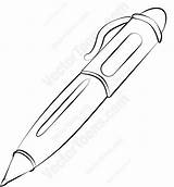 Drawing Pen Cartoon Ballpoint Drawings Clipart Getdrawings Paintingvalley Collection sketch template
