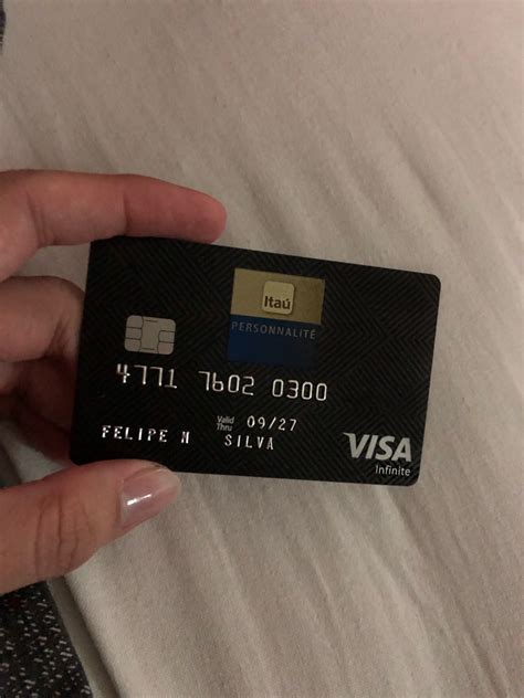 Cartão De Crédito Itaú Personnalité Visa Infinite