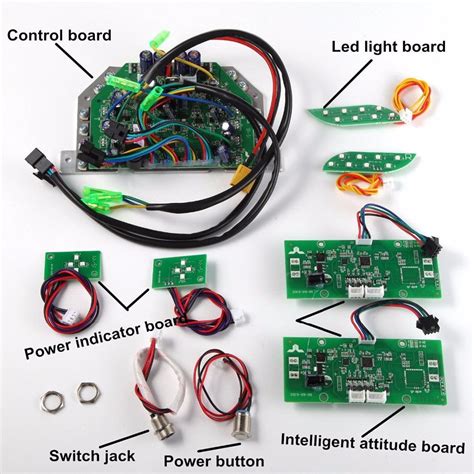 hoverboard repair kit universal replaces taotao sensors green circuits hoverboard repair