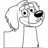 Pound Puppies Coloring Pages Bumbles sketch template