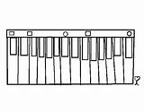 Organ Coloring Music Coloringcrew sketch template