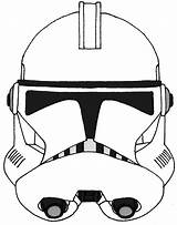 Trooper Clone Stormtrooper Dibujar Helm sketch template