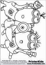 Coloring Minion Pages Purple Minions Kids Para Getcolorings Unicorn Getdrawings Print Despicable Colorings sketch template