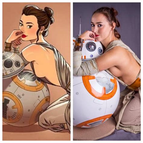 Rey By Mcubed Cosplay And Modeling Fan
