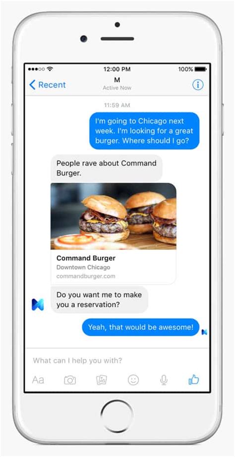 Facebook S Launches Human Powered Virtual Assistant M