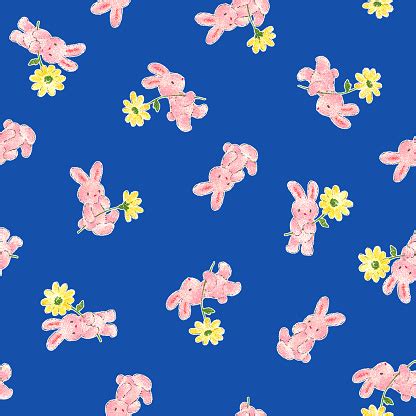 rabbit pattern stock vector royalty  freeimages