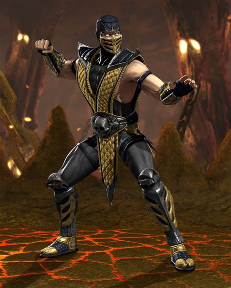 Scorpion From The Mortal Kombat