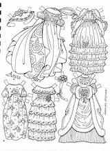 Paper Dolls Pages Anya Printable Coloring Color Choose Board sketch template