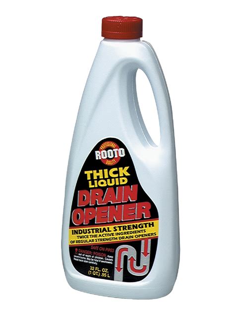 buy rooto industrial strength liquid drain cleaner  oz pack