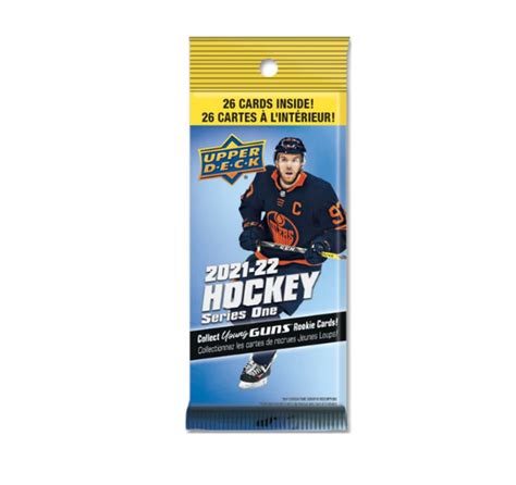 2021 22 Upper Deck Series 1 Hockey Fat Pack Collector S Avenue