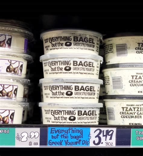 trader joes    bagel yogurt dip review