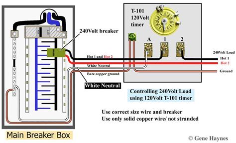 pool pump timer wiring diagram
