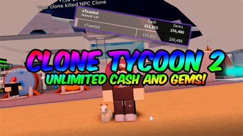 clone tycoon  hack unlimited cash unlimited gems working youtube