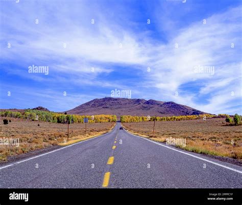 desert highway road sierra county california united states
